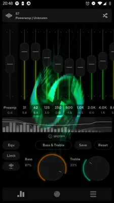 Poweramp Equalizer android App screenshot 9