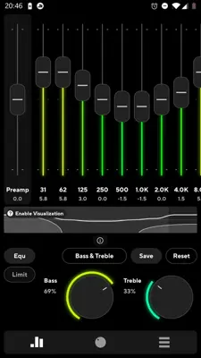 Poweramp Equalizer android App screenshot 1